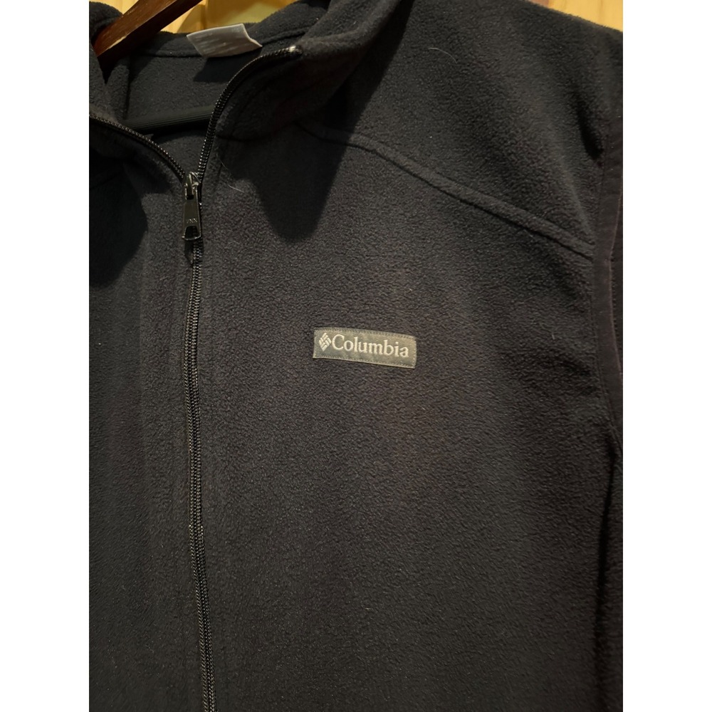 Columbia Mens Steens Mountain Fleece Vest Black Full Zip XXL XM2696 - Picture 2 of 7
